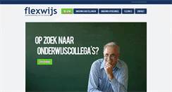 Desktop Screenshot of flexwijs.nl